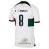 Officiële Voetbalshirt Portugal B.Fernandes 8 Uit WK 2022 - Heren